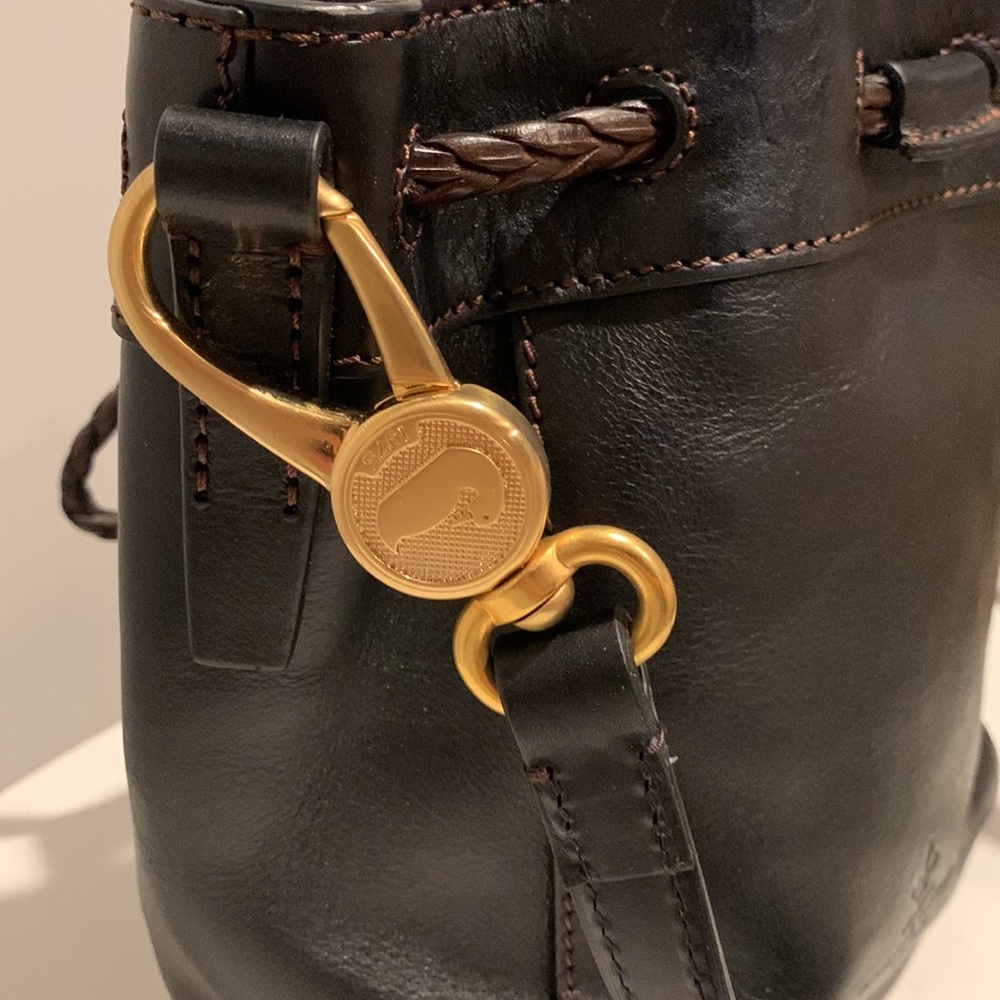 💕Dooney & Bourke Florentine Leather Small Bucketbag - Picture 7 of 7